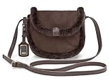 UGG® Australia Shearling Mini Crossbody Chocolate Handbags