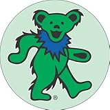 Grateful Dead Green Dancing Bear Mini Magnet BM-0075
