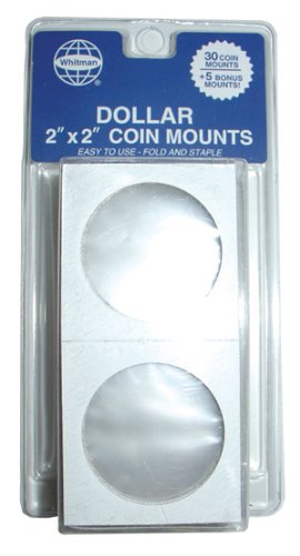 Whitman Dollar 2" X 2" Coin Mounts