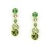  : SIMPLICITY BRASS PERIDOT HUES PETITE DROP EARRINGS