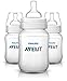 Philips AVENT Classic Plus BPA Free Polypropylene Bottles, 9 Ounce (Pack of 3)