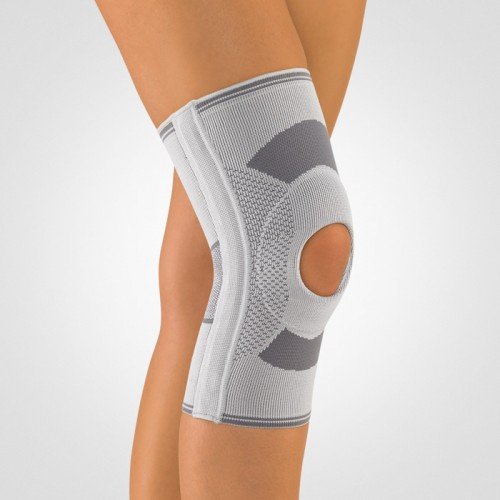 Bort Knee Support with Patella Recess-M-Beige - Beige