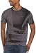 Calvin Klein Men's Casual Short Sleeve V-Neck Tee,Black,Large