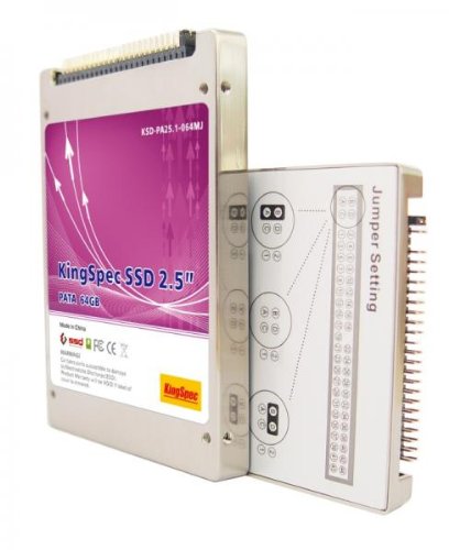 64GB KingSpec 2.5 PATA/IDE SSD Solid State Disk MLC