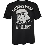 Star Wars Stormtrooper I Always Wear a Helmet Men's T-Shirt by Junk Food