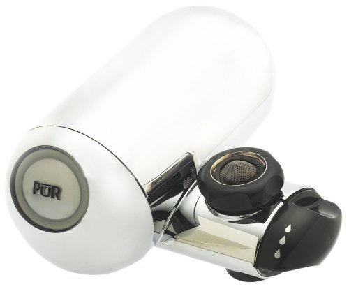 PUR FM-9400 3 Stage Horizontal Faucet Mount with Filter Chrome