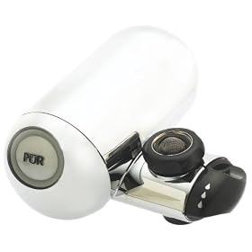 PUR FM-9400 3 Stage Horizontal Faucet Mount with Filter Chrome