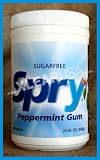 Review XlearUSA  / Xlear Spry Peppermint Xylitol Gum, 600 Pieces