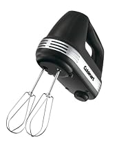 Cuisinart HM-50BK Power Advantage 5-Speed Handheld Mixer, Black