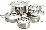 Concord 10 Piece Stainless Steel Cookware Set
