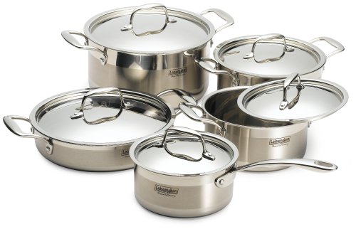 Concord 10 Piece Stainless Steel Cookware Set product image