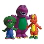 Barney -  Collectables In Tube - Barney, Riff, Baby Bop