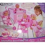 GRACO Interactive Smart Baby Doll & Nursery Playset