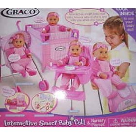 GRACO Interactive Smart Baby Doll & Nursery Playset