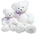 7 Dena- White Bear Plush (Small)