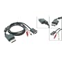TeckNet Xbox 360 VGA Component Audio Cable & 2RCA Cable