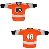 Boys NHL Philadelphia Flyers #48 Hockey Jersey / Sweater - Orange & White (Size: S/M )