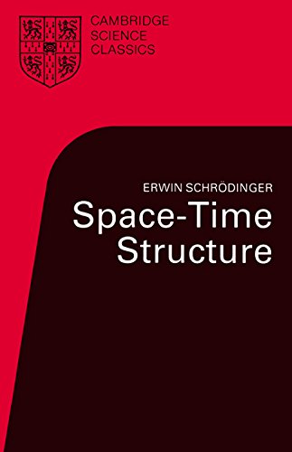 Space-Time Structure (Cambridge Science Classics)