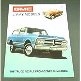 1972 72 GMC JIMMY Truck SUV BROCHURE Super Custom 4wd 