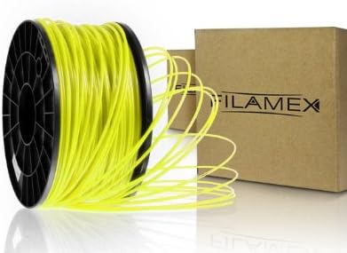 3D Printer Filament ABS 0.5kg 1.1lb Supply for 1.75mm Glow in the Dark Yellow