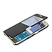 S6 Edge Case, Galaxy S6 Edge case, MTRONX Window View Magnetic Closure Ultra Folio Flip Slim PU Leather Case Cover Pouch for Samsung Galaxy S6 Edge - Black(MW-BK)