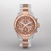 Fossil Quartz, Silver Plastic Band Gold Dial - Men's Watch CH2680