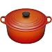 Le Creuset Cast Iron Round Casserole, Volcanic, 28 cm