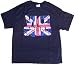 VICE SQUAD - Union Jack Logo - Black T-shirt