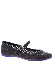 Shoes: ROCKET DOG Womens Matilda Mary Jane Flat (Black Desert Floor 8.5 M)