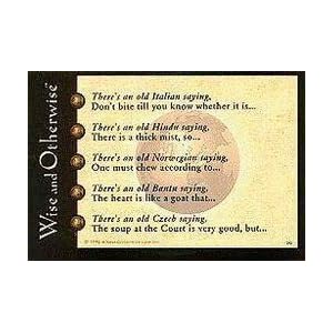 Wise and Otherwise Board Game by 
