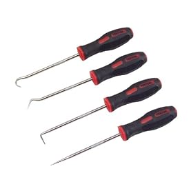 TEKTON 6943 Precision Pick and Hook Set, 4-Piece