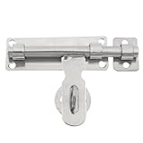 uxcell バレルボルト　ゲートロック　ステンレススチール　ラッチ　ハスプ　ステープラー　10.6cm長