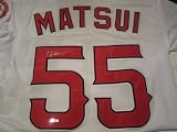 Hideki Matsui Signed Autographed Los Angeles Angels Jersey Authentic Certified Coa