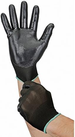 Polyurethane Coated Nylon Work Gloves Large