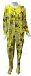 SpongeBob Yellow Gripper Bottom Footie Onesie Pajama for women
