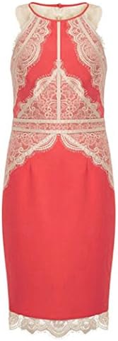 NianNvJiao Women's Cyber Monday Beautiful Lace Made Sexy Graceful Dress Red M [Apparel]