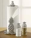 Arthur Court Kitchen "Pineapple" Paper Towel Holder, 14.5"