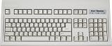 BULGARIAN - English USB computer Keyboard (White with Black Letters)