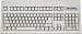 BULGARIAN - English USB computer Keyboard (White with Black Letters)