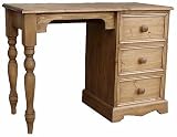Pedestal Desk in Traditional Pine Furniture