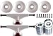 TENSOR Truck & Wheels PACKAGE WHITE 52mm Wheels ABEC 9