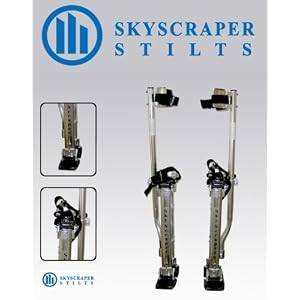 SkyScraper-Stilts-Professional-Grade-Drywall-Painter-Aluminum-Stilts-18