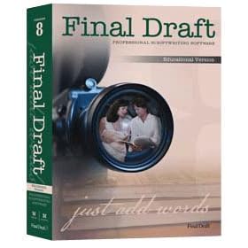 Final Draft Final Draft 8 Academic 8 Hybrid CD by