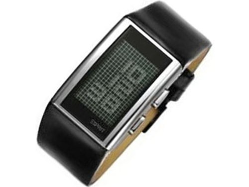 Esprit Damen-Armbanduhr Future Shine Black Digital Leder ES101382002
