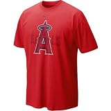 Nike Los Angeles Angels of Anaheim Red Stacked Up T-shirt