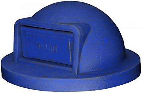 Trash Receptacle Dome Top-Blue