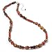Sterling Silver 18 Gemstone Choice Beaded Necklace w/ Extender