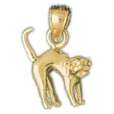 Cheap Girls Jewelry Dazzlers Solid 14k Gold 3 Dimensional Cat Charm Pendant Available in three colors from jewelsberry (weights: 2.2 grams only) For Sale Cheap Girls Jewelry Dazzlers Solid 14k Gold 3 Dimensional Cat Charm Pendant Available in three colors from jewelsberry (weights: 2.2 grams only) For Sale