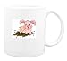 Mug with dirty, pig, animal, piglet, mud