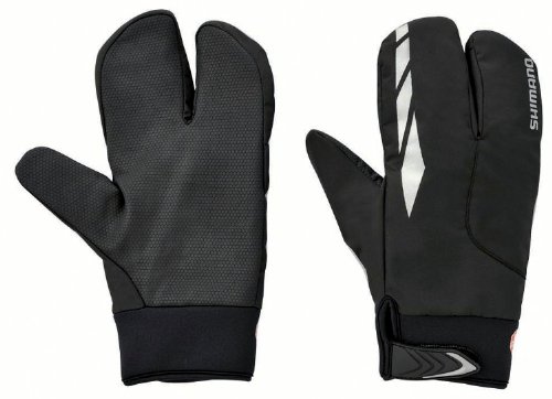 Shimano Uni Handschuhe 2By2 Windstopper, schwarz, XL, ECWGLBWJS22UL5